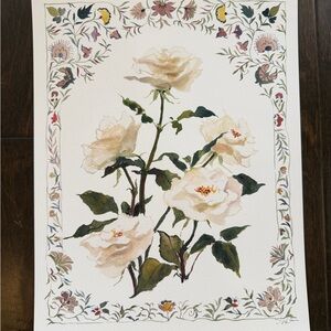 Inslee Fariss Botanical Print Roses